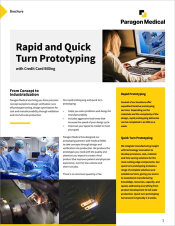 Rapid Prototyping Brochure